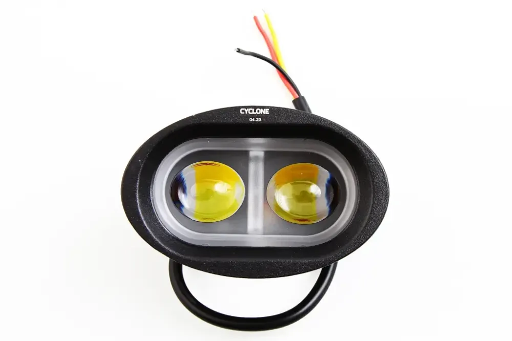 Фара денного світла 97*62*70м Cyclone 2 LED3270 20W/6000К+3500К (керований далекий) Вінниця - фото 2