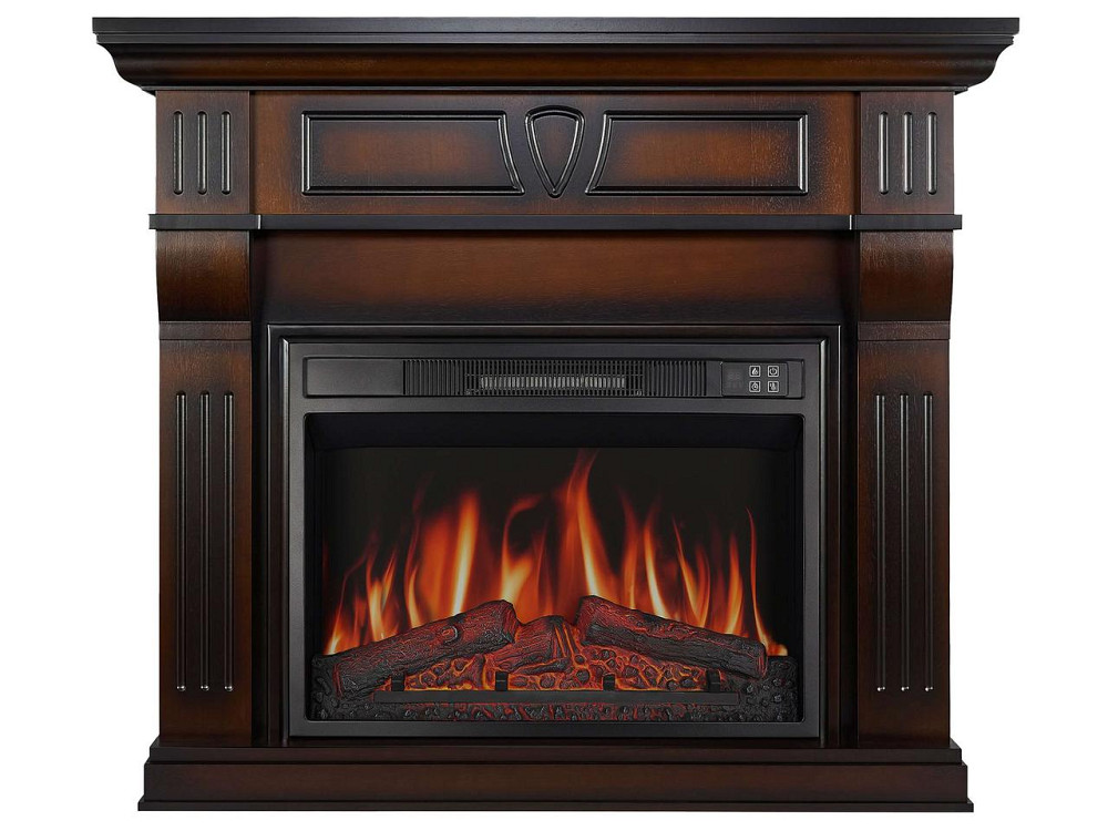 Камінокомплект ArtiFlame Beethoven AF23S махагон коричневый антик з обігрівом і звуком горіння вогню Львів - фото 2