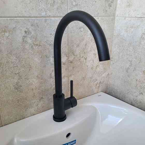 Змішувач для кухні високий VOLLE CRUZE de la noche чорний 1547.110104 Київ