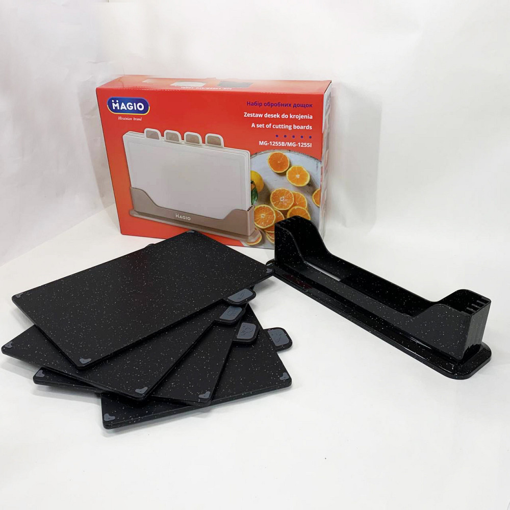 Набор разделочных досок Magio MG-1255B 5 предметов LY-85 Львов - изображение 7