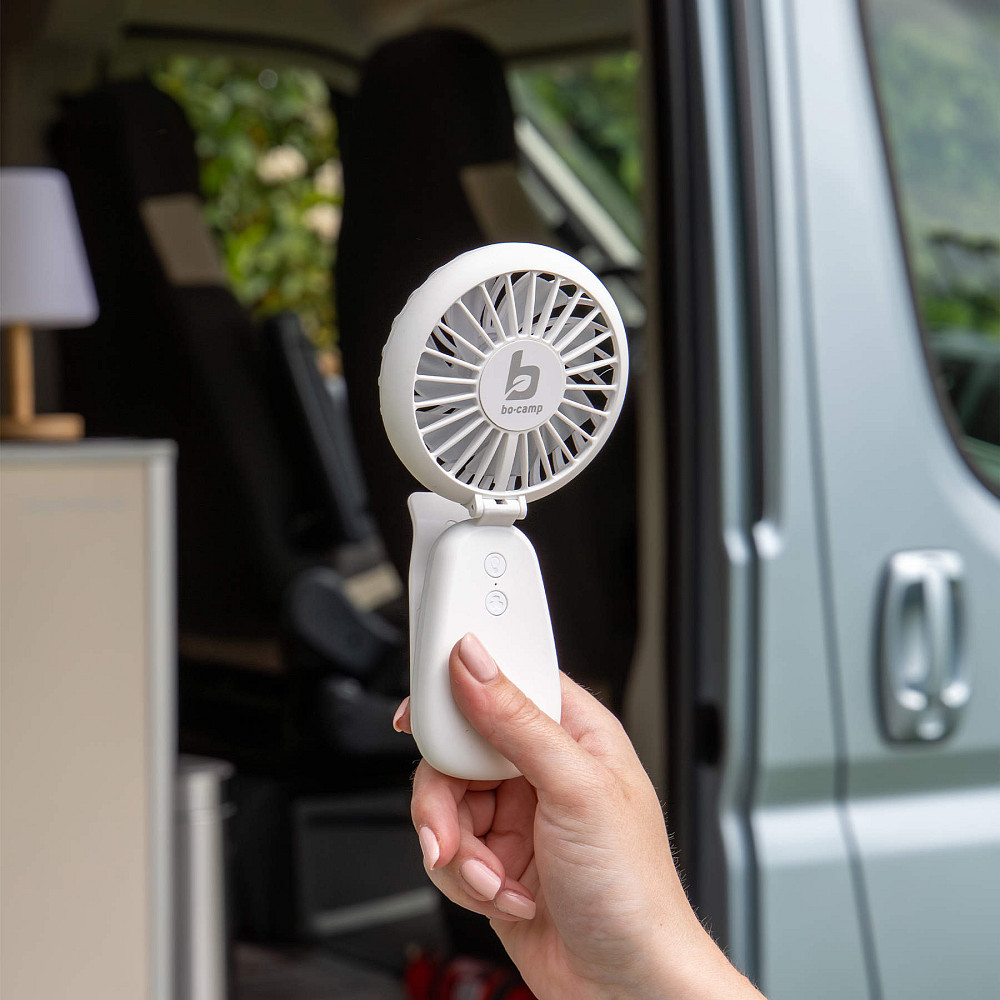 Вентилятор аккумуляторный Bo-Camp Mini Fan With Clamp White (8520960) Вінниця - фото 3