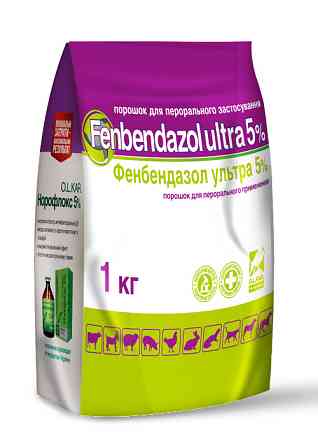 Фенбендазол ультра 5% (1 кг), O.L.KAR. Винница