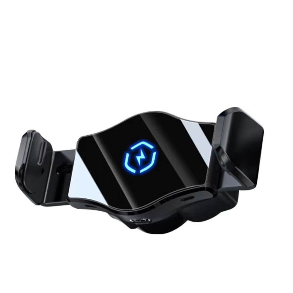 Держатель для телефона,автомобильный с беспроводной зарядкой 15W в машину с поворотом на 360 градусов,чёрный Каменец-Подольский - изображение 4