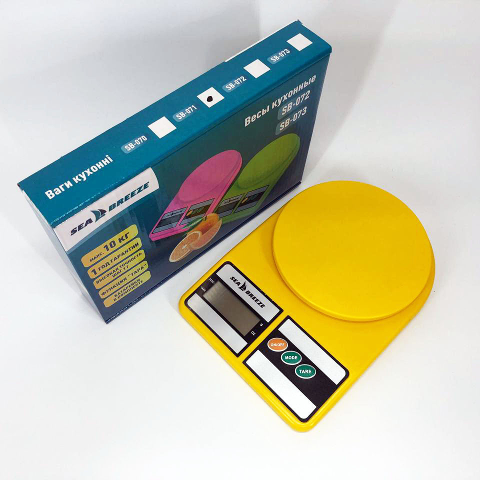 Ваги кухонні для ресторану SeaBreeze SB-071, Настільні кухонні ваги з підсвічуванням екрану LS-11 Івано-Франківськ - фото 5