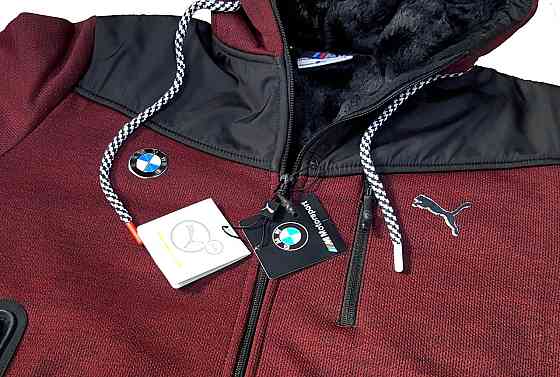Женская трикотажная куртка-кофта на меху Puma Thumbnail 1 of BMW ,оригинал Киев