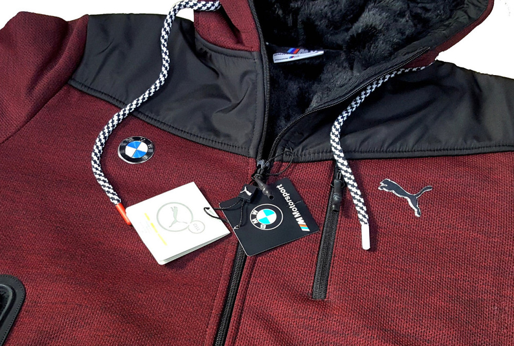 Женская трикотажная куртка-кофта на меху Puma Thumbnail 1 of BMW ,оригинал Киев - изображение 5