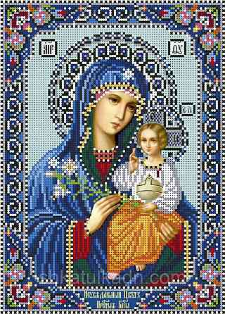 Схема для вишивки бісером Нев'янучий цвіт Дніпро