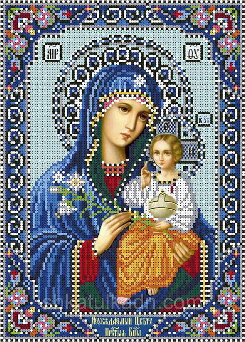 Схема для вишивки бісером Нев'янучий цвіт Дніпро - фото 1
