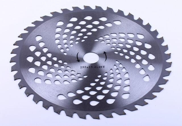 Нож режущий 40Т  с победитовыми зубьями для бензокосы Мукачево - изображение 2