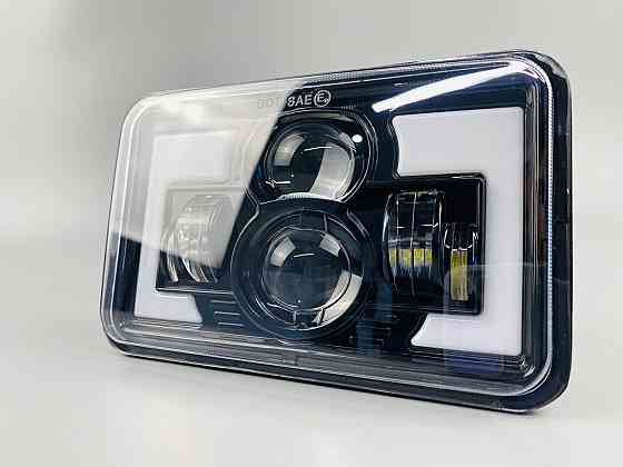 Фара LED прямокутна 95W ближній + дальній + повороти + габарит Мукачево
