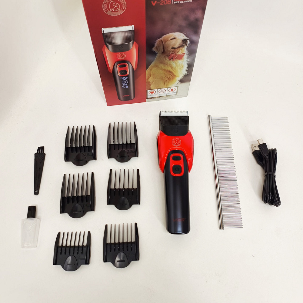 Профессиональный триммер для стрижки кошек и собак, Машинки для стрижки животных, Груминг собак BC-58 Львов - изображение 3