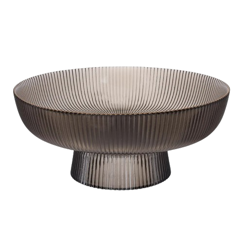 Фруктовниця 26,5*11см на ніжці B100066 EDGE FUME VIVA Житомир - фото 1