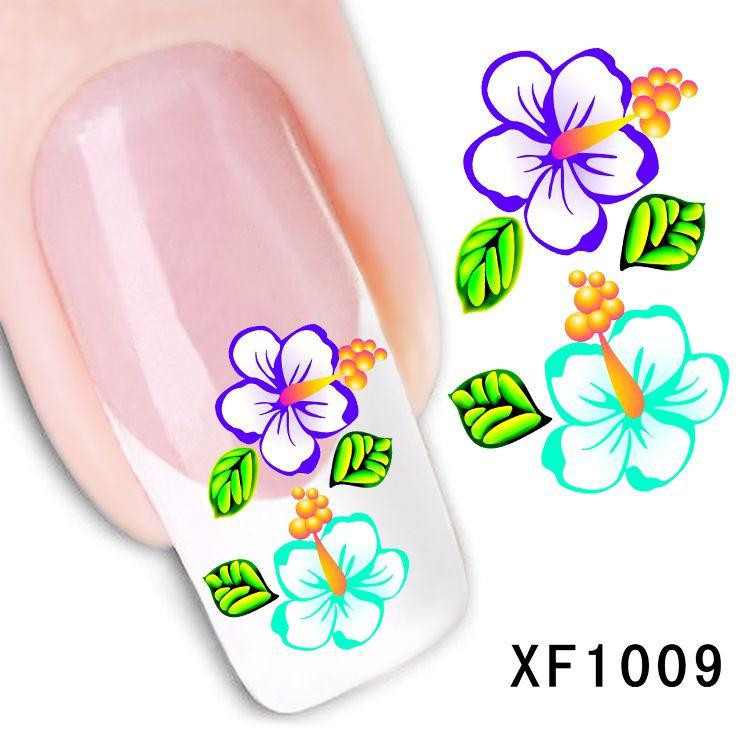 Наклейки для ногтей XF1009 Киев - изображение 1