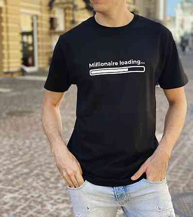 Футболка Milioneire loading... Вказівний у таблиці під розмірами Чернівці