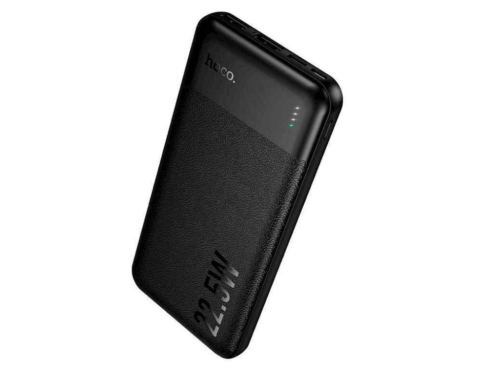 Power Bank 10000mAh J159 2A/2USB/22.5W/PD20W/LED індикаор чорний ТМ HOCO Київ - фото 1