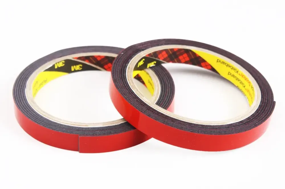 Скотч 2-сторонній чорний 1.1м 3M піноафровий 12м х 2м Вінниця - фото 1