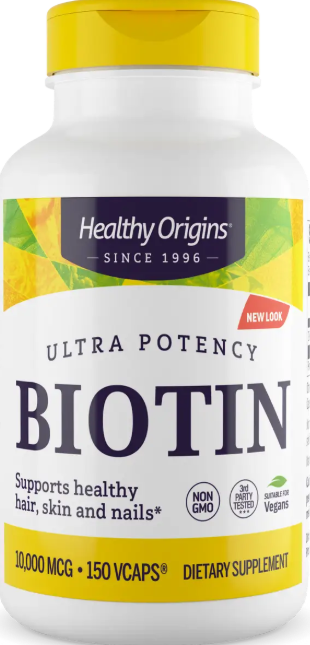 Біотин Healthy Origins Biotin 10,000 мкг 150 капс Київ - фото 1