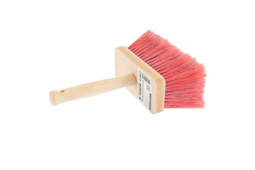 Макловиця MASTERTOOL 130х60/65 мм синтетична щетина дерев'яна ручка 91-9513 Коломия - фото 2