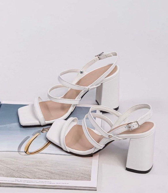 ARLEN Босоніжки жіночі ARLEN Бос-Нетта білі (літо, шкіра натуральна) (5111) 37 Коломия - фото 1