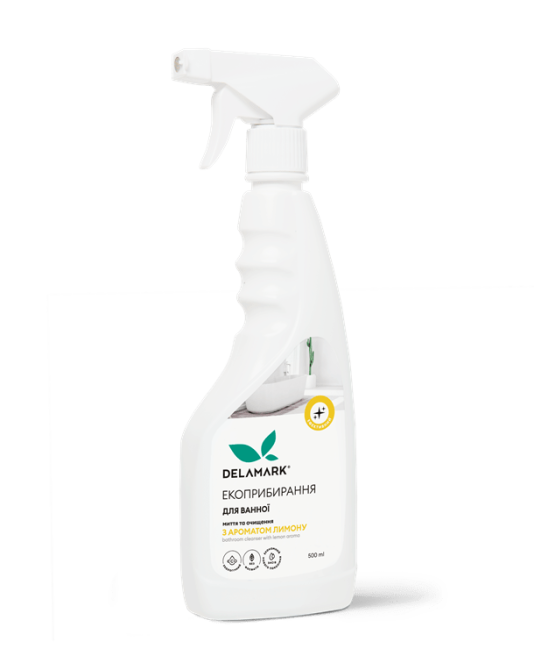 Средство для мытья ванной с ароматом лимона DeLaMark 500 мл Киев - изображение 1