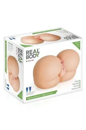 Мастурбатор-попка Real Body — Nice Ass, два входи: вагіна та попка Львів