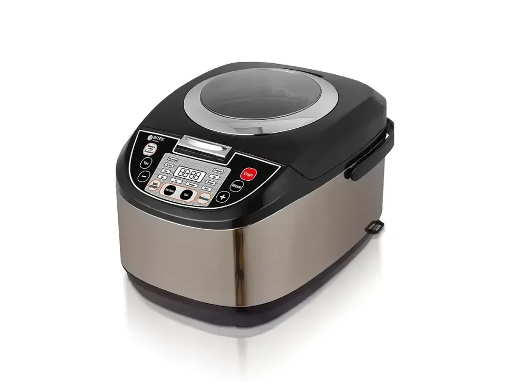 Електрична мультиварка/скороварка BITEK BT-76783: 5 літрів, 900 Вт + сітка для фритюру, 21 програма Одеса - фото 3