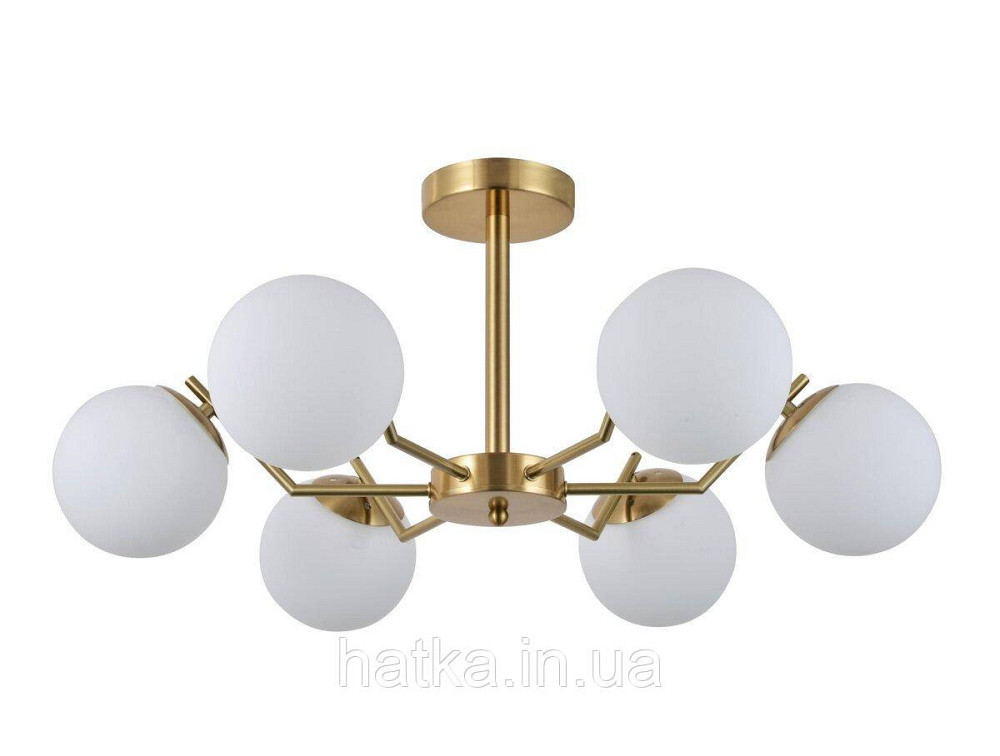 Люстра декоративна Sirius 74534/6 CP на 6 плафонiв Київ - фото 1