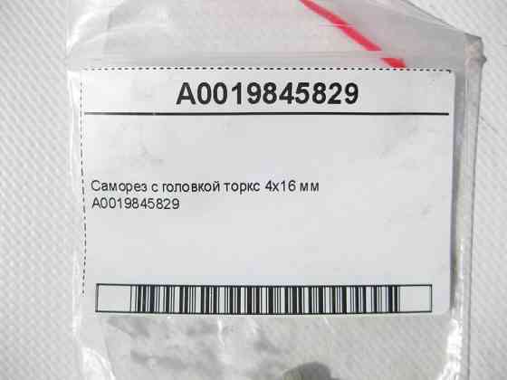 Mercedes-Benz  A0019845829 Саморіз із головкою торкс 4x16 мм Одесса