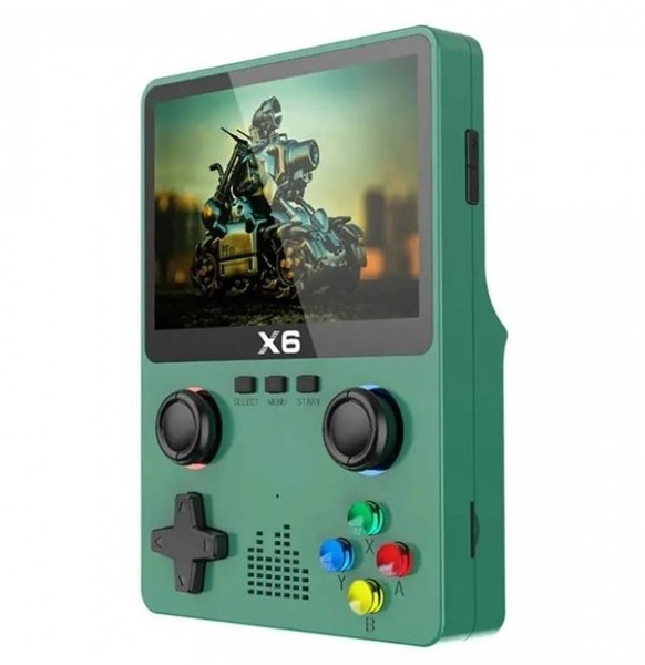 Консоль ігрова портативна X6 9401, зелена Винница - изображение 1