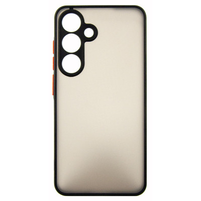 Чохол до мобільного телефона Dengos Samsung Galaxy S24 Matte + glass Black (DG-KM-109) Вінниця - фото 2