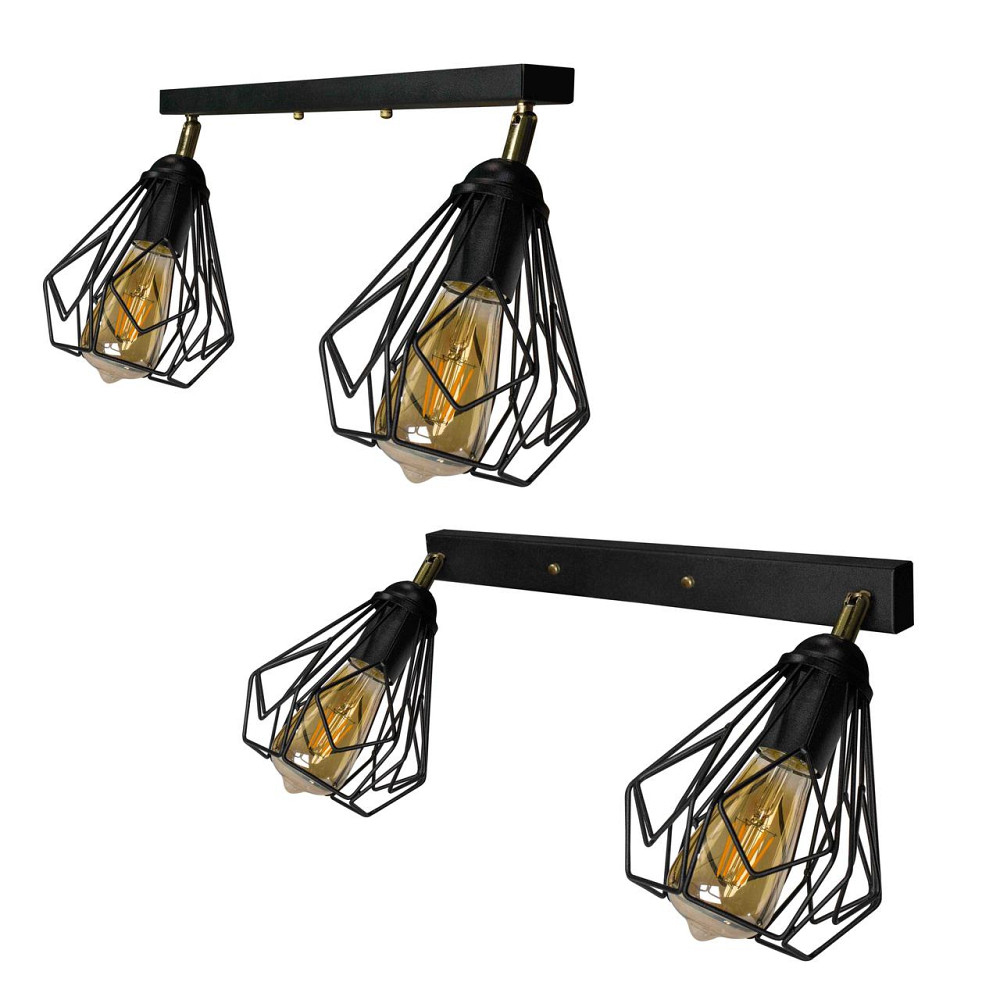 Винтажный светильник бра 2-Е27 Milan 5381-2 Киев - изображение 1