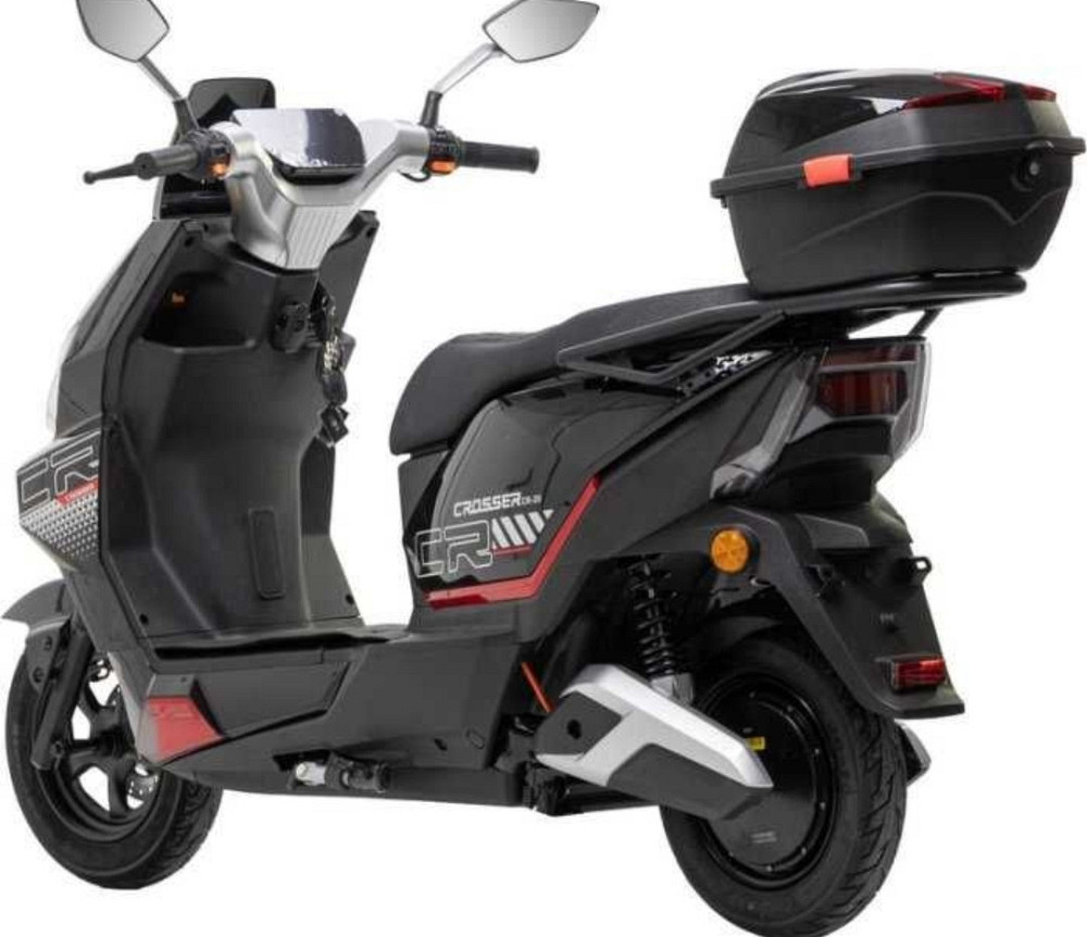 Електроскутер Crosser CR-20 2500W 72V 24Ah Графенові акб 2025 - Чорний. Харків - фото 6
