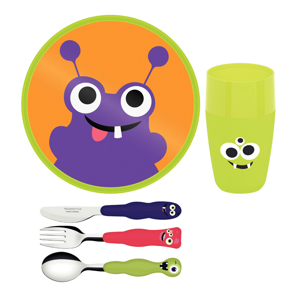 Дитячий набір Tramontina Baby Lirous, 5 предметів (6710910) Київ - фото 1