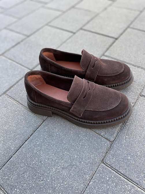 Zemira Туфлі жіночі ZEMIRA Астра/миндаль шоколадні (весна-осінь, замша натуральна) (5797) Коломия - фото 10