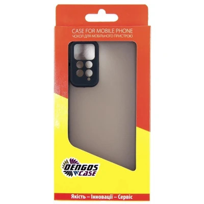 Чохол до мобільного телефона Dengos Kit for Xiaomi Redmi Note 12 Pro 4g case + glass (Black) (DG-KM-29) Вінниця - фото 4
