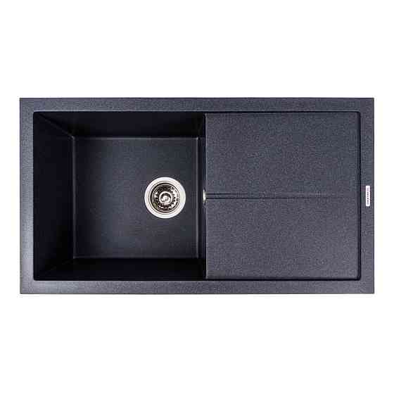 VALESO Гранітна мийка для кухні VALESO SOLID 7843 матова Карбон Киев