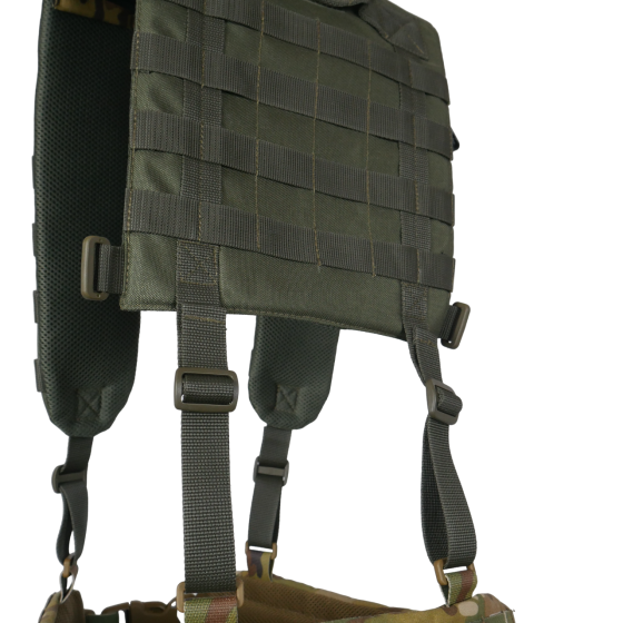 Ремені плечові (лямки) м'які для тактичних поясів РПС Хакі Київ