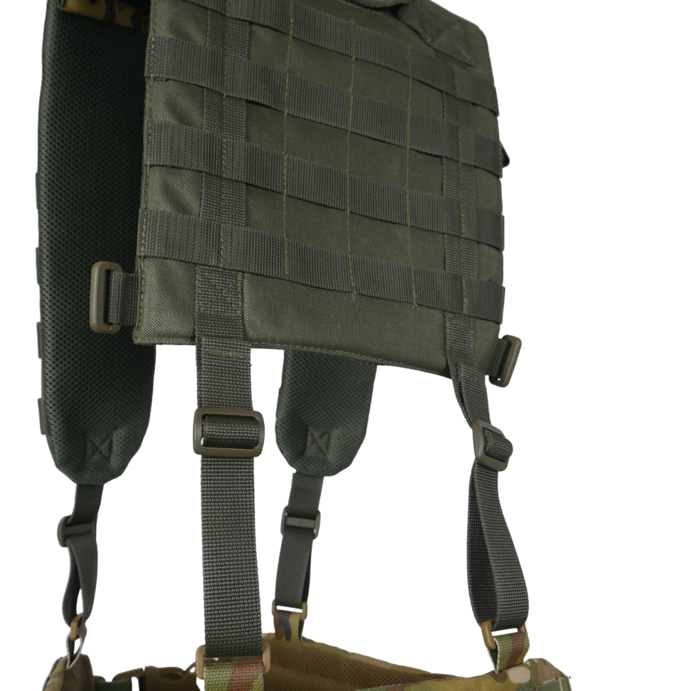 Ремни плечевые (лямки) мягкие для тактических поясов РПС Хаки Киев - изображение 6