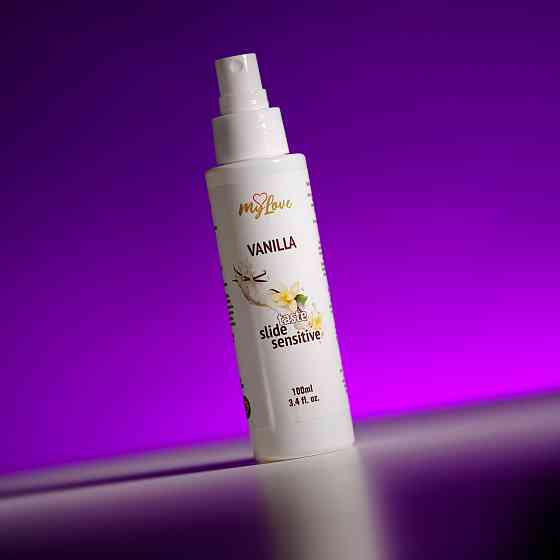 Інтимний лубрикант MyLove Taste-slide sensitive-vanilla 100 ml Sex Aura Київ