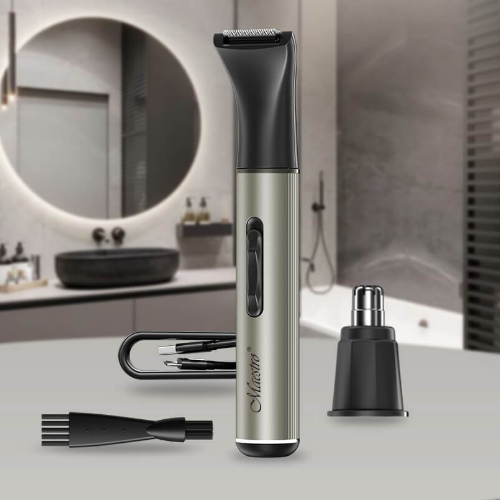 Тример для волосся акумуляторний 3,7W 180mAh 2в1 MR-666 Maestro Житомир - фото 2