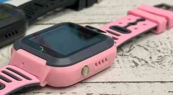 Детские смарт часы Q20 розовые с поддержкой SIM Киев