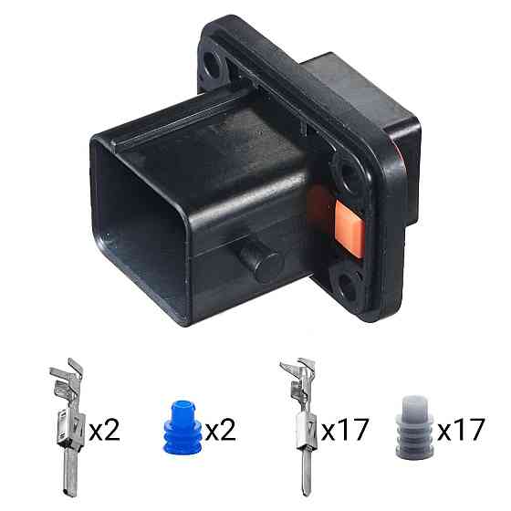 Роз'єм конектор 19-кон., ЕБУ, TE Америка універс., Моторний відсік, Chevrolet Київ