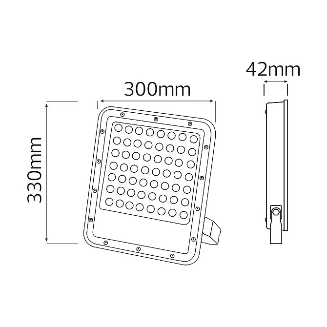 Прожектор светодиодный 300W 6400K OSELO-300 Киев - photo 3