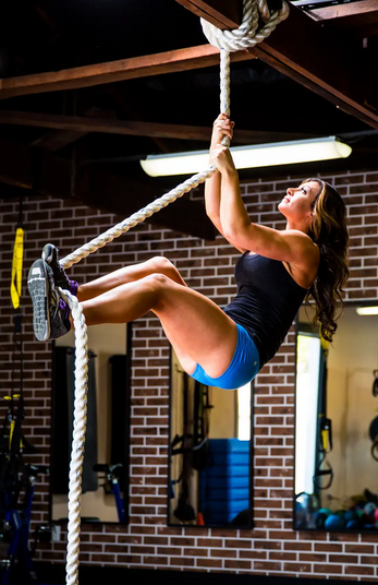 Канат тренувальний для кросфіту 9м Battle Rope WCG W-50х9 Канати Київ - фото 7