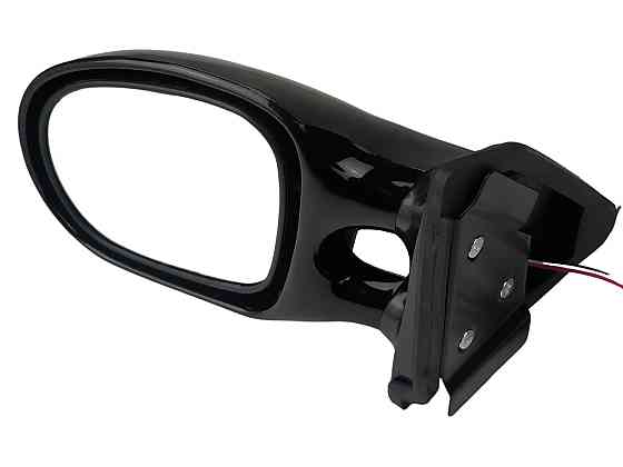 Дзеркало заднього вигляду зовнішнє збільшене універсальне з поворотом (крапелька) чорне (к-кт 2 шт) 2101-2107 Мукачево