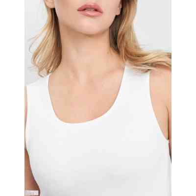 Майка Kappa Canotta Spalla Larga K2406 Bianco білий S (8016279473928) Винница