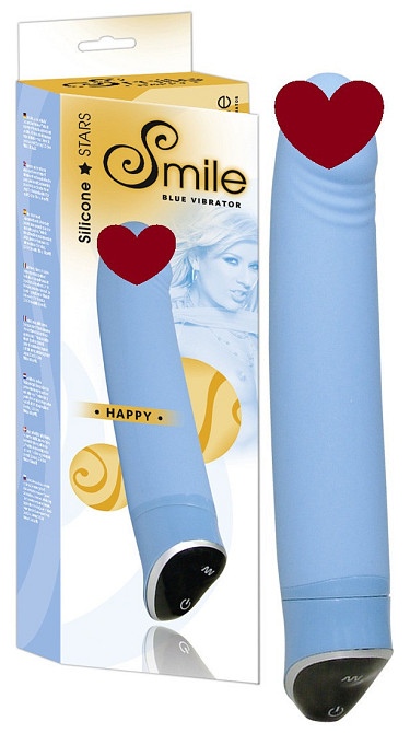 Вібратор Smile Happy Blue Sex Aura Київ - фото 1