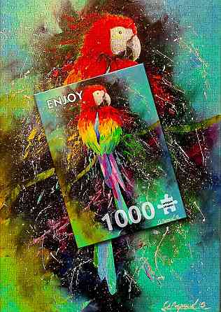 Пазл Різнобарвний папуга - Colorful Parrot (Enjoy-1787) Киев