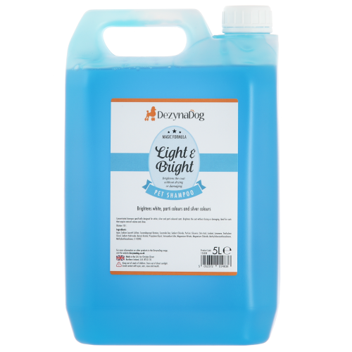 Шампунь Dezynadog Light Bright White Coat Colour Enchance для посилення кольору білих срібних та кольорових порід собак дода Київ