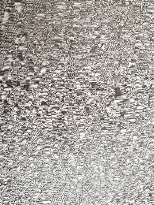 Шпалери метрові вінілові на флізелін Grandeco Poem під штукатурку баранець структурні білі сріблясті Київ - фото 2